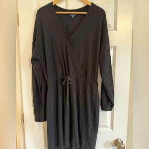 Nautica Black Wrap Dress – Size XL